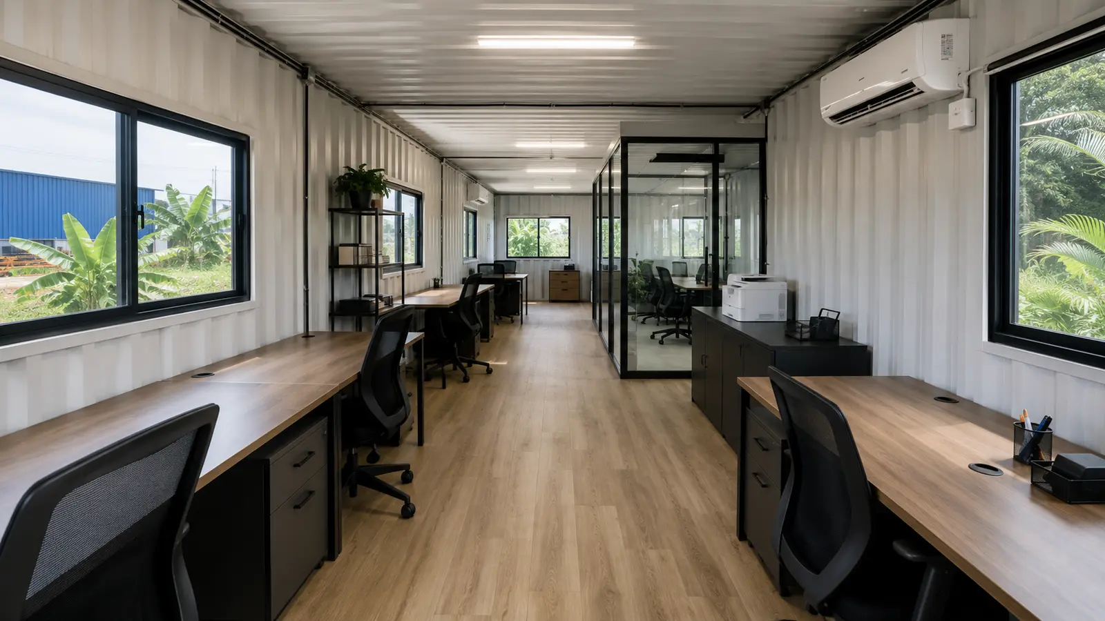 Container Office conversion concept