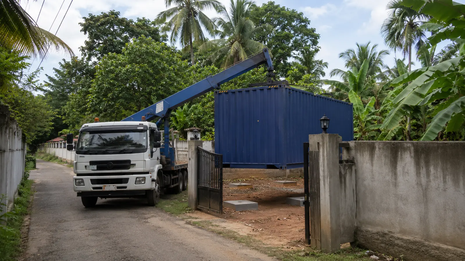 Visual reference for how much does container delivery cost?