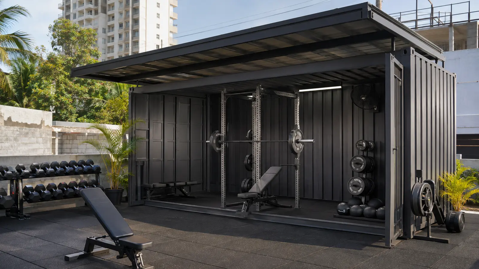 Gym in a Box concept