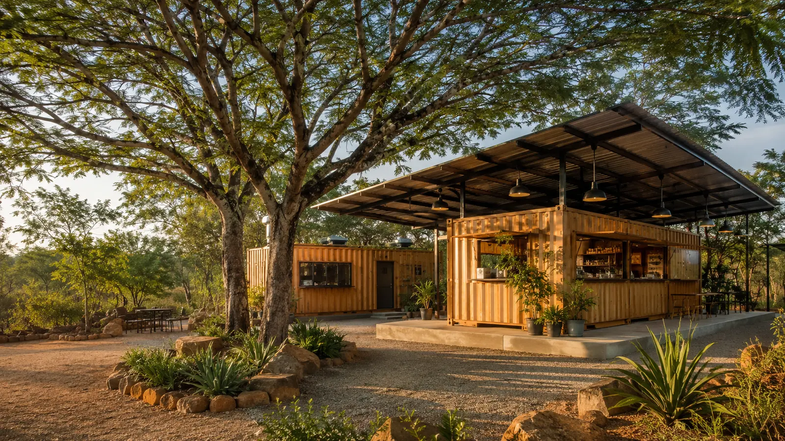Container project concept for Anuradhapura
