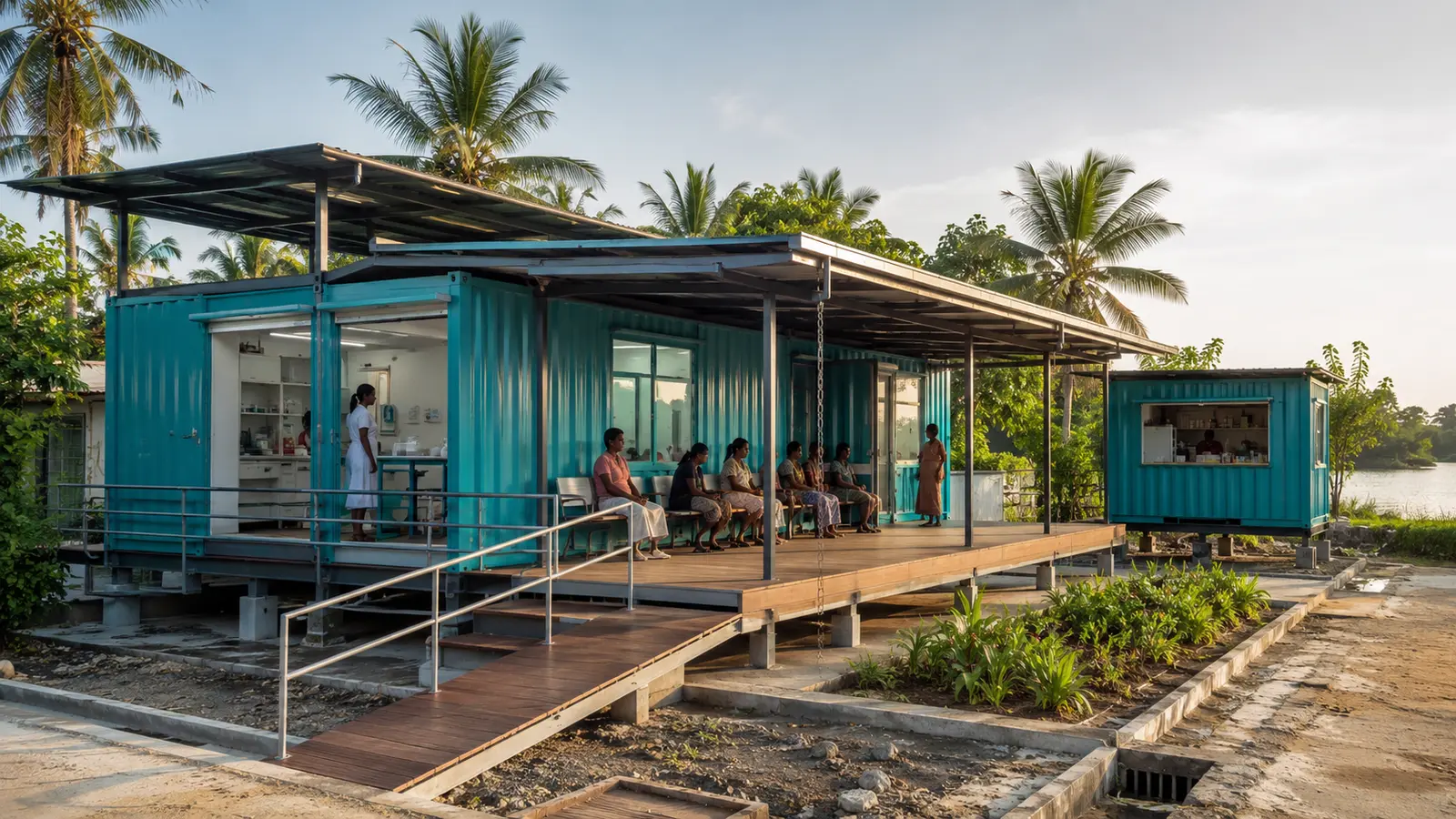 Container project concept for Batticaloa