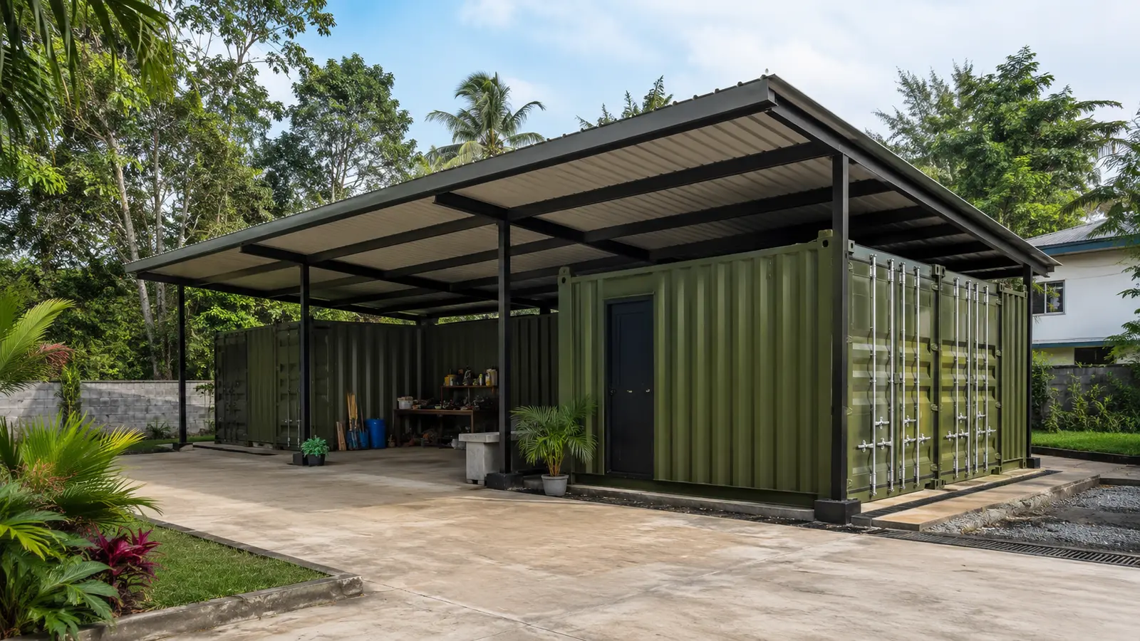 Container project concept for Gampaha